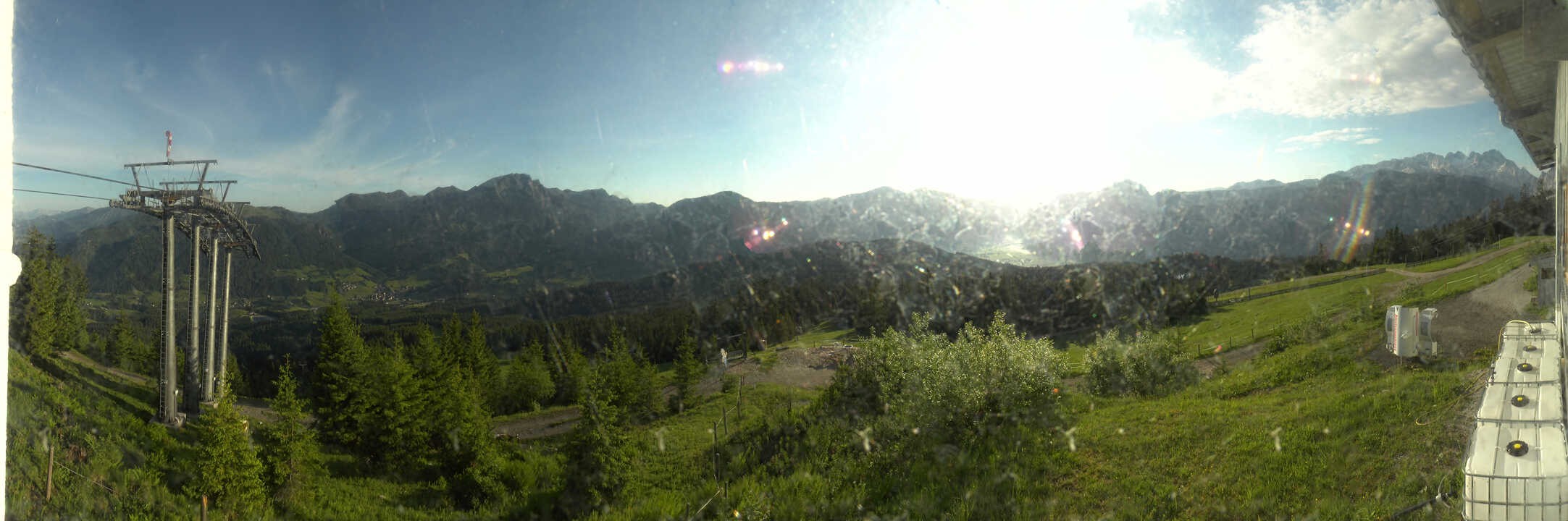 Archiv Foto Webcam Blick vom Hornspitz