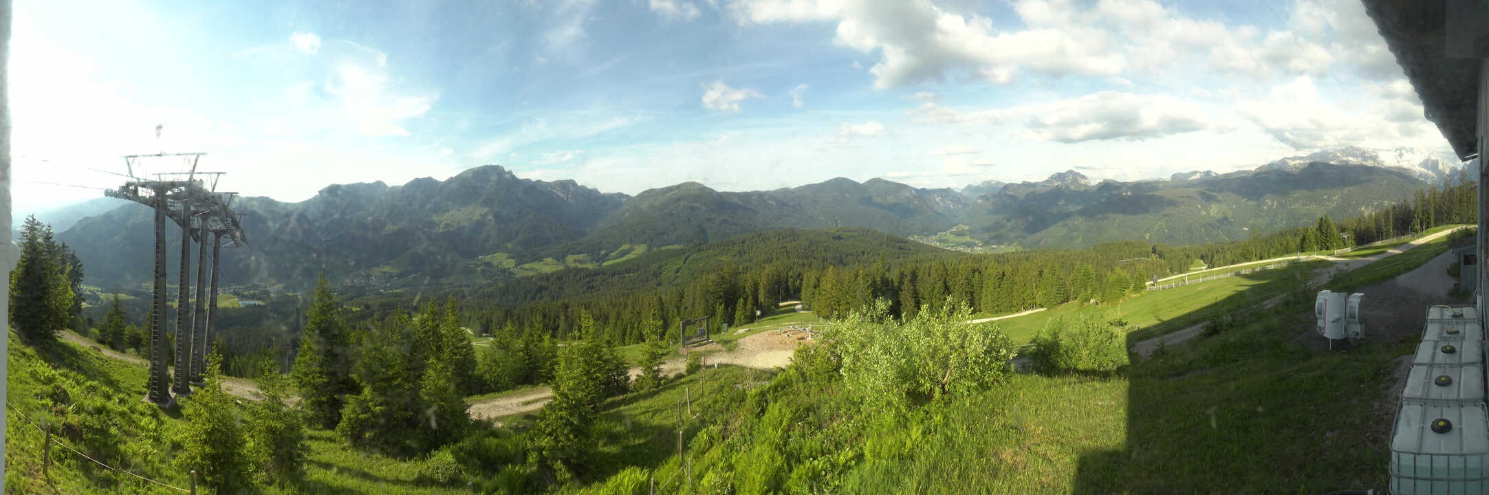 Archiv Foto Webcam Blick vom Hornspitz