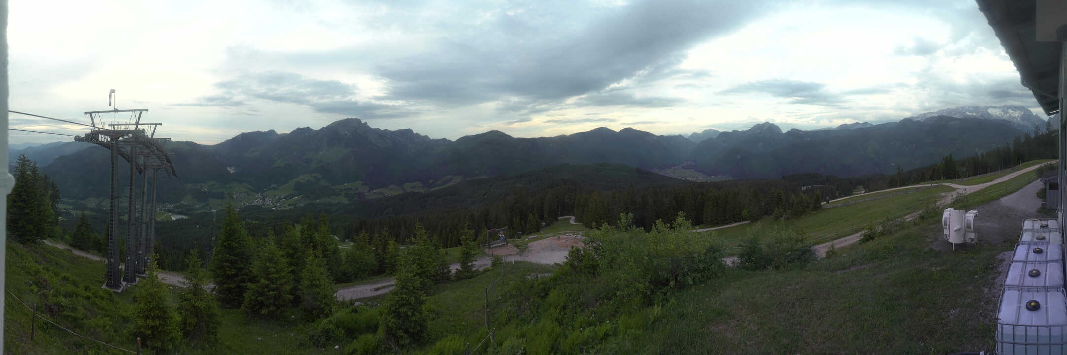 Archiv Foto Webcam Blick vom Hornspitz