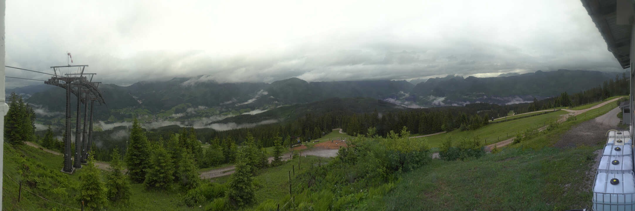 Archiv Foto Webcam Blick vom Hornspitz