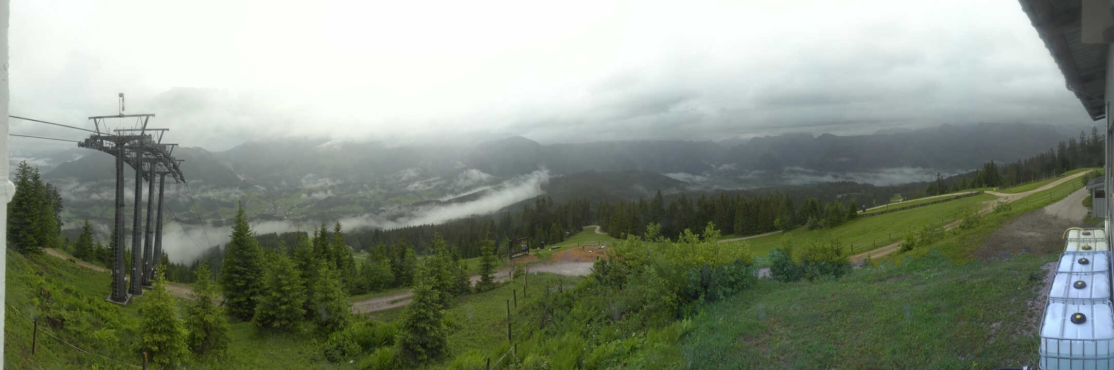 Archiv Foto Webcam Blick vom Hornspitz