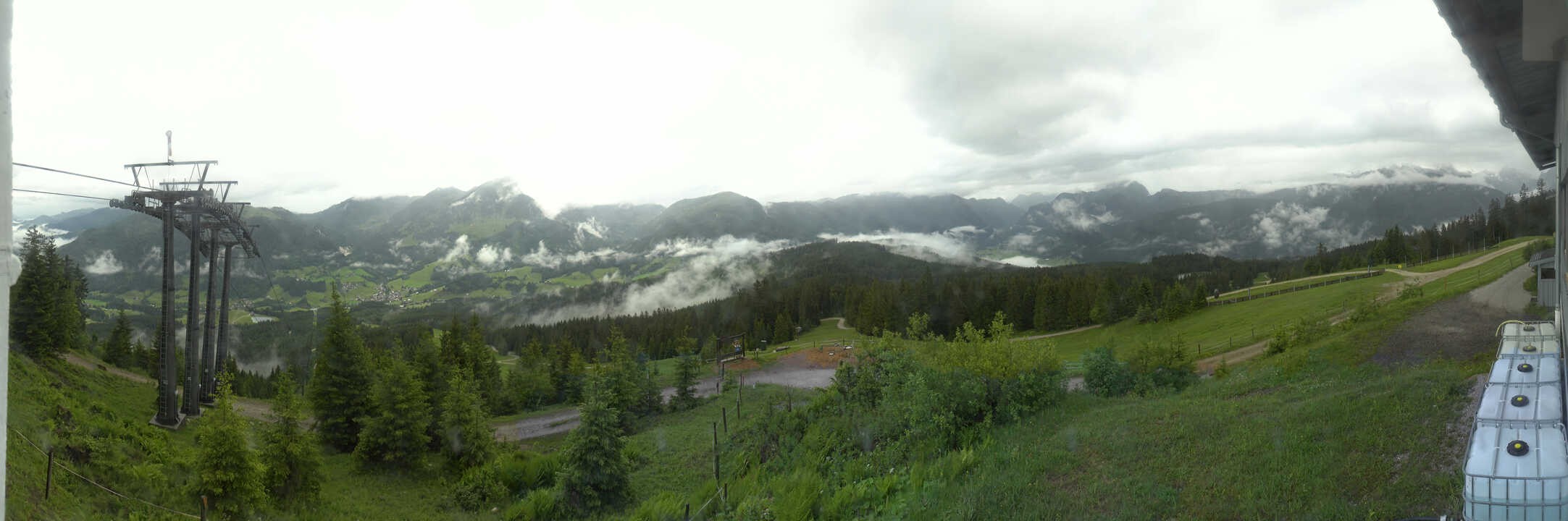Archiv Foto Webcam Blick vom Hornspitz