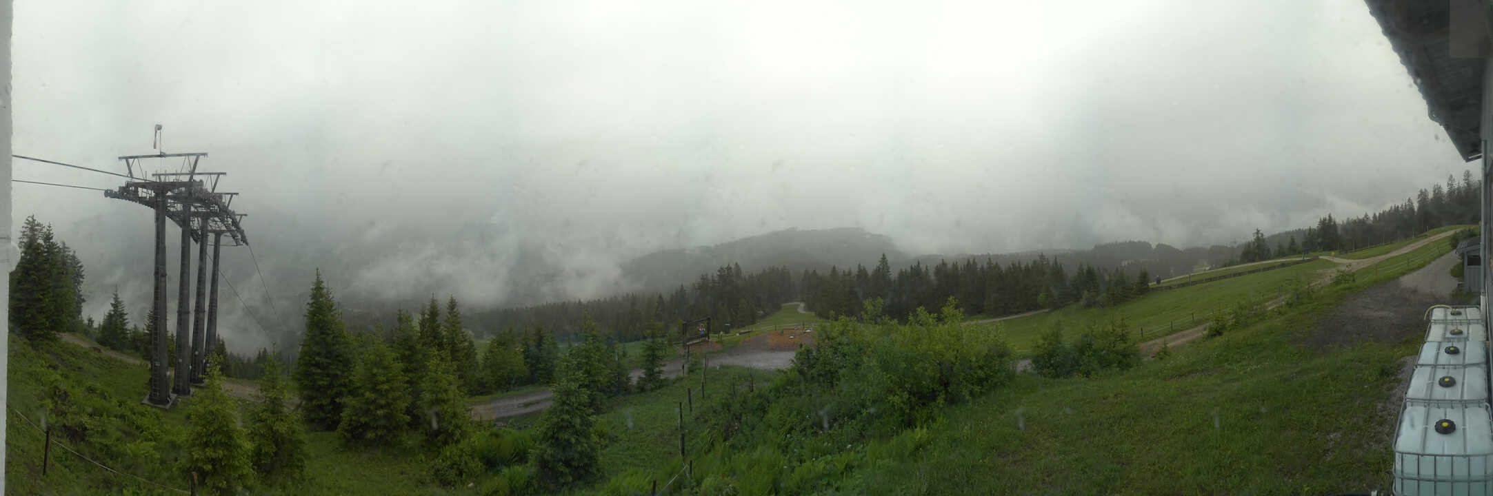 Archiv Foto Webcam Blick vom Hornspitz