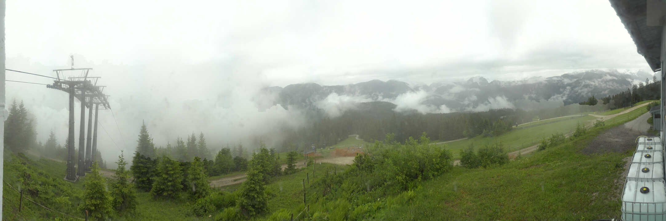 Archiv Foto Webcam Blick vom Hornspitz