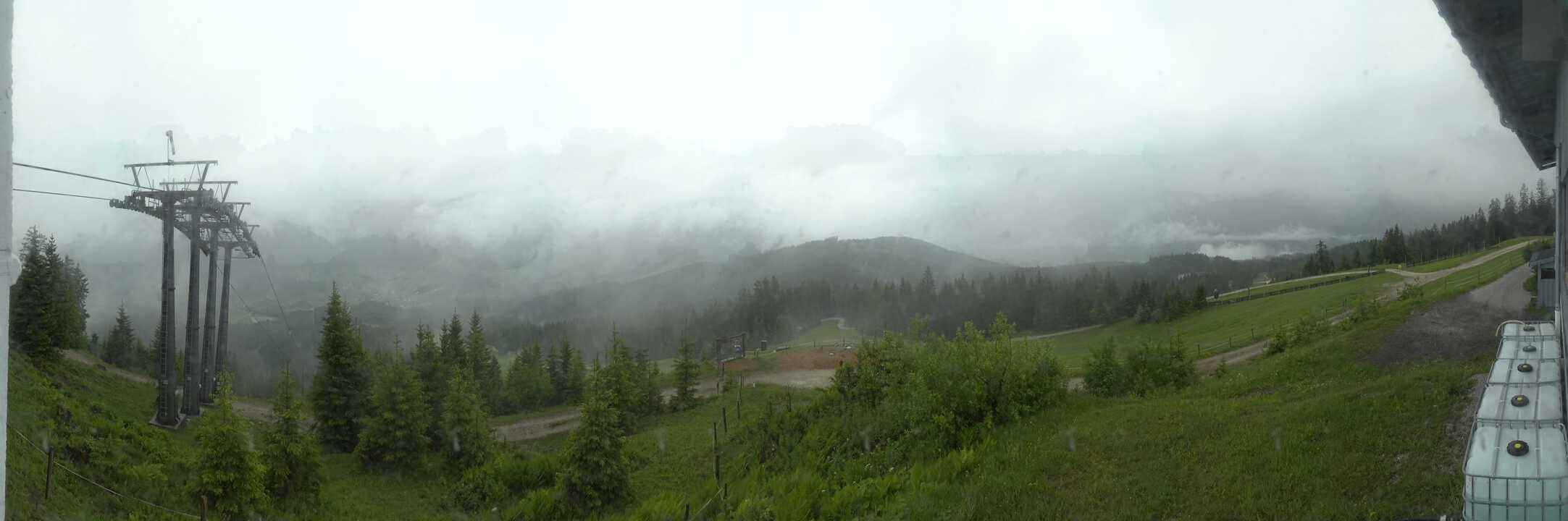 Archiv Foto Webcam Blick vom Hornspitz