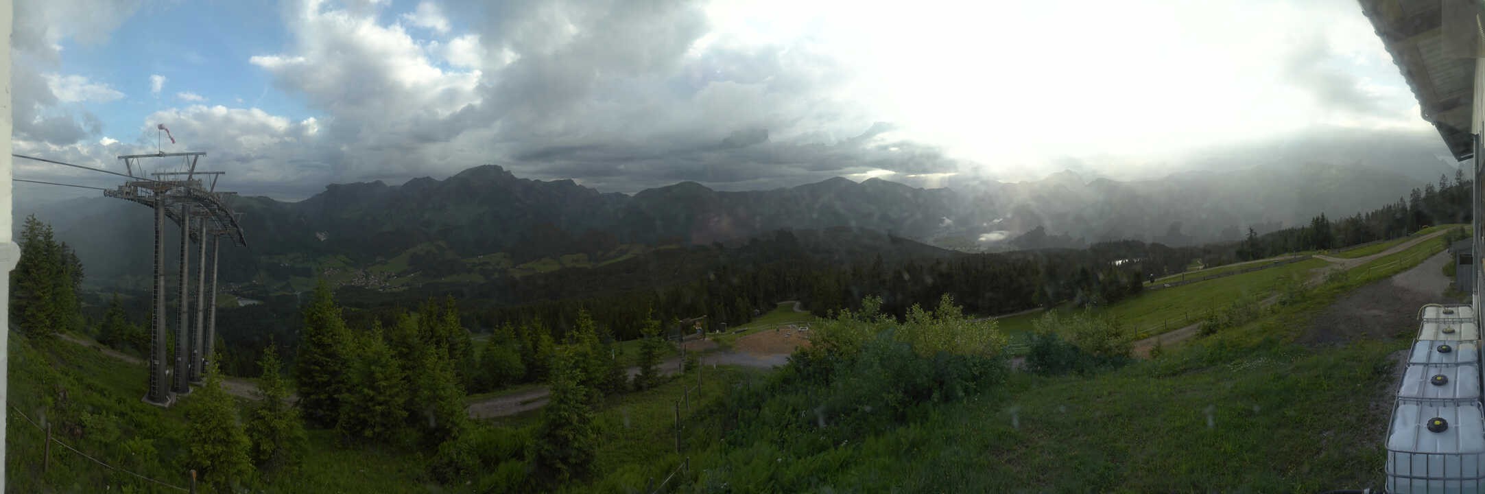 Archiv Foto Webcam Blick vom Hornspitz
