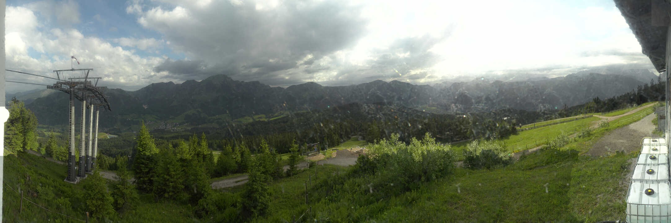 Archiv Foto Webcam Blick vom Hornspitz