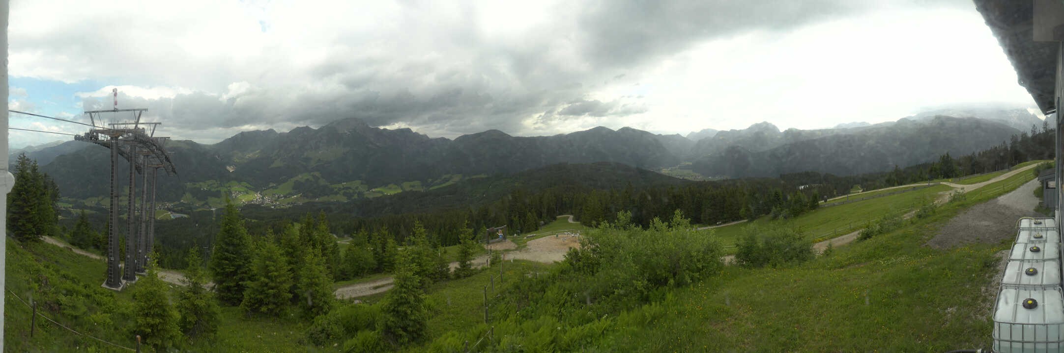 Archiv Foto Webcam Blick vom Hornspitz