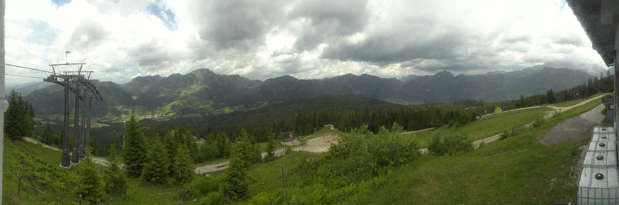 Archiv Foto Webcam Blick vom Hornspitz