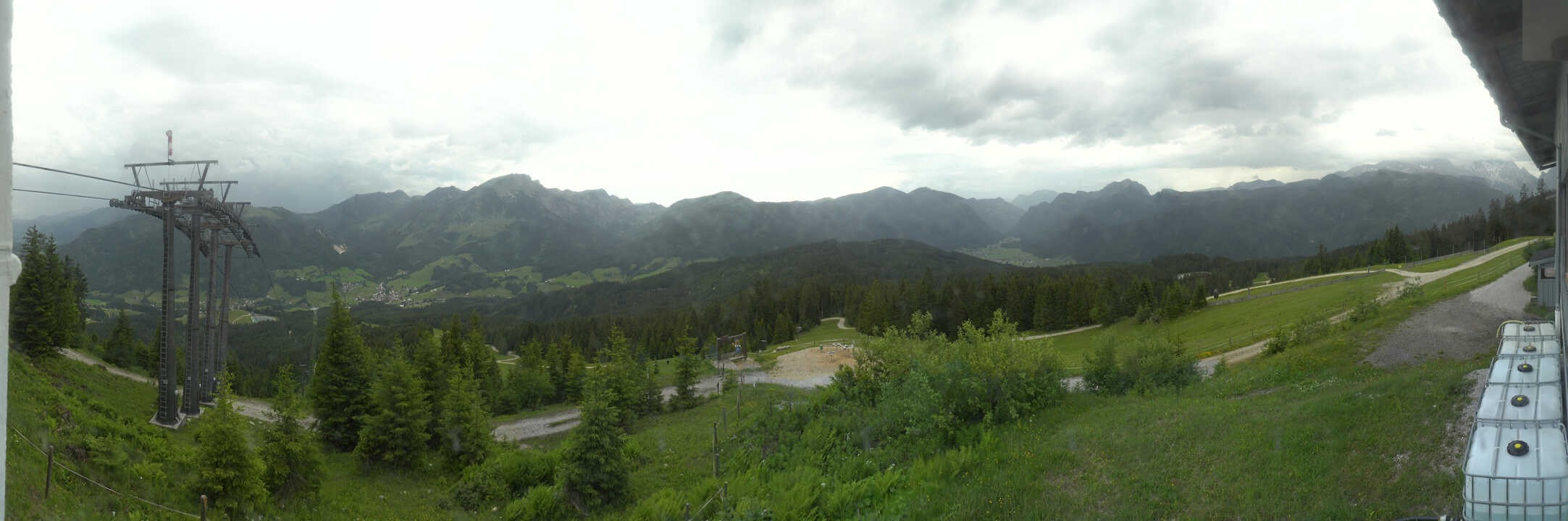Archiv Foto Webcam Blick vom Hornspitz