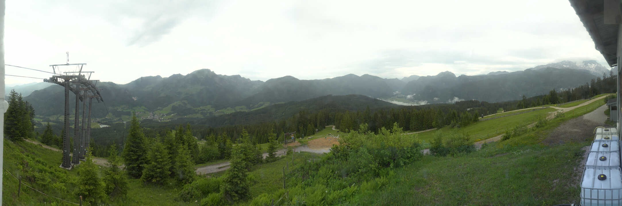 Archiv Foto Webcam Blick vom Hornspitz