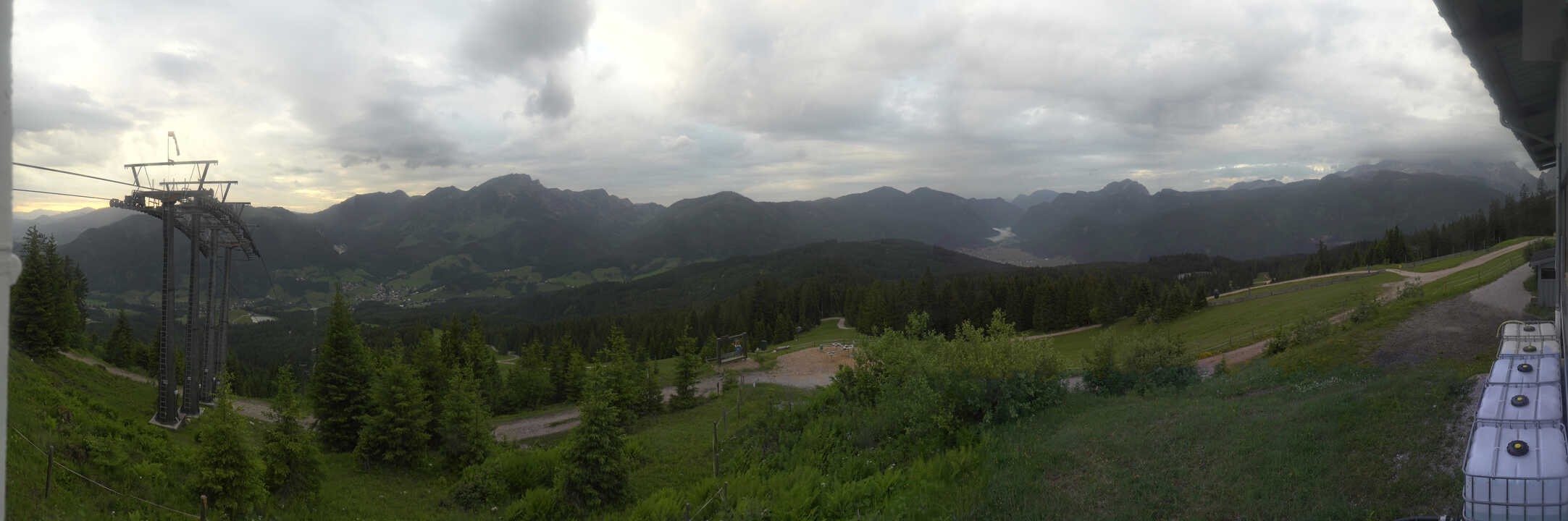 Archiv Foto Webcam Blick vom Hornspitz
