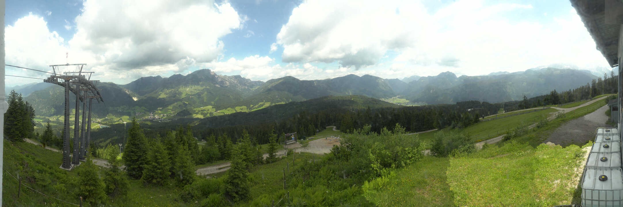Archiv Foto Webcam Blick vom Hornspitz