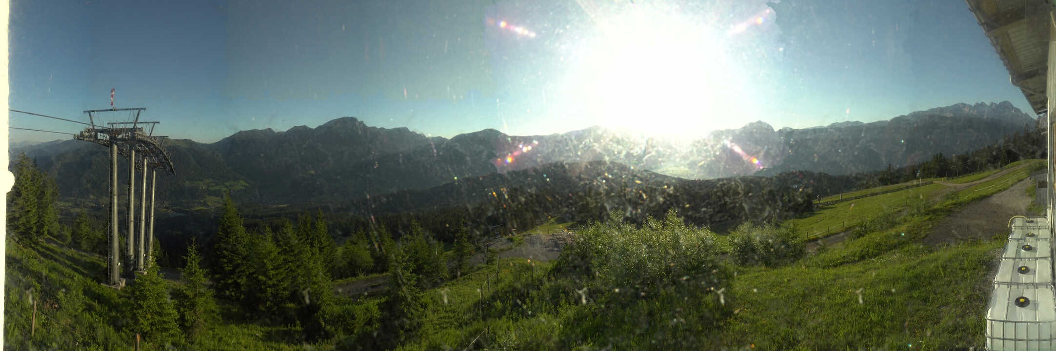 Archiv Foto Webcam Blick vom Hornspitz