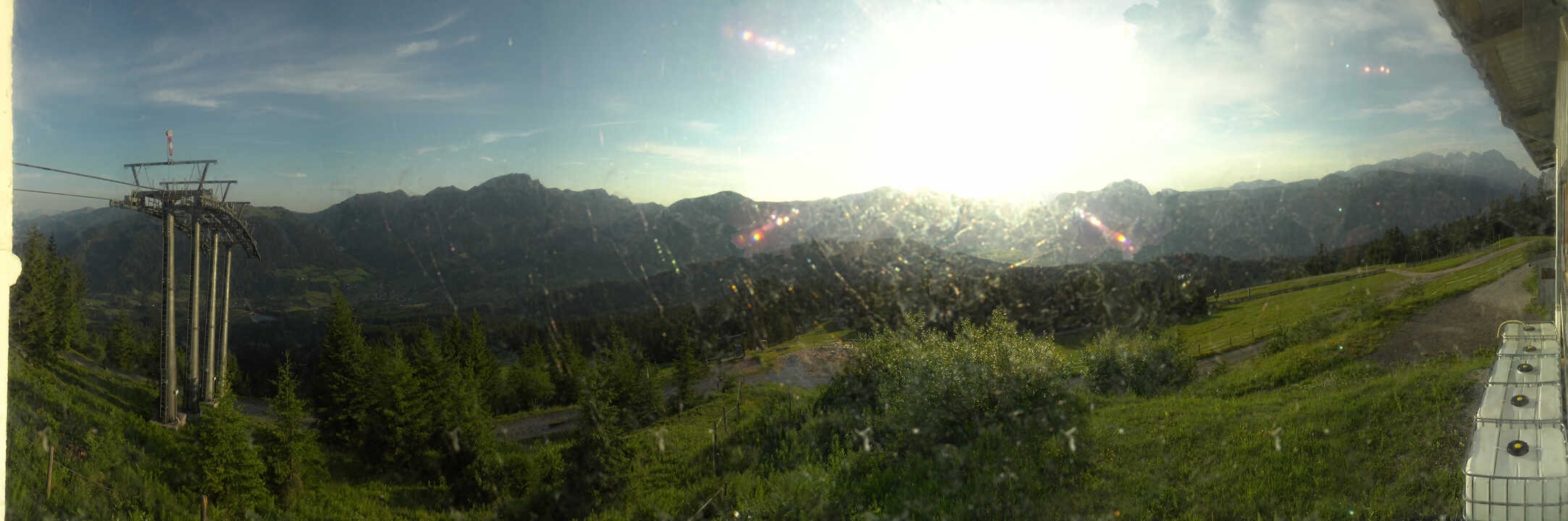 Archiv Foto Webcam Blick vom Hornspitz