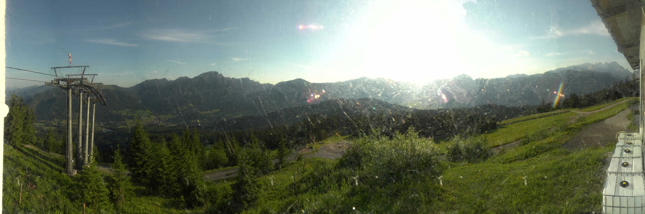Archiv Foto Webcam Blick vom Hornspitz