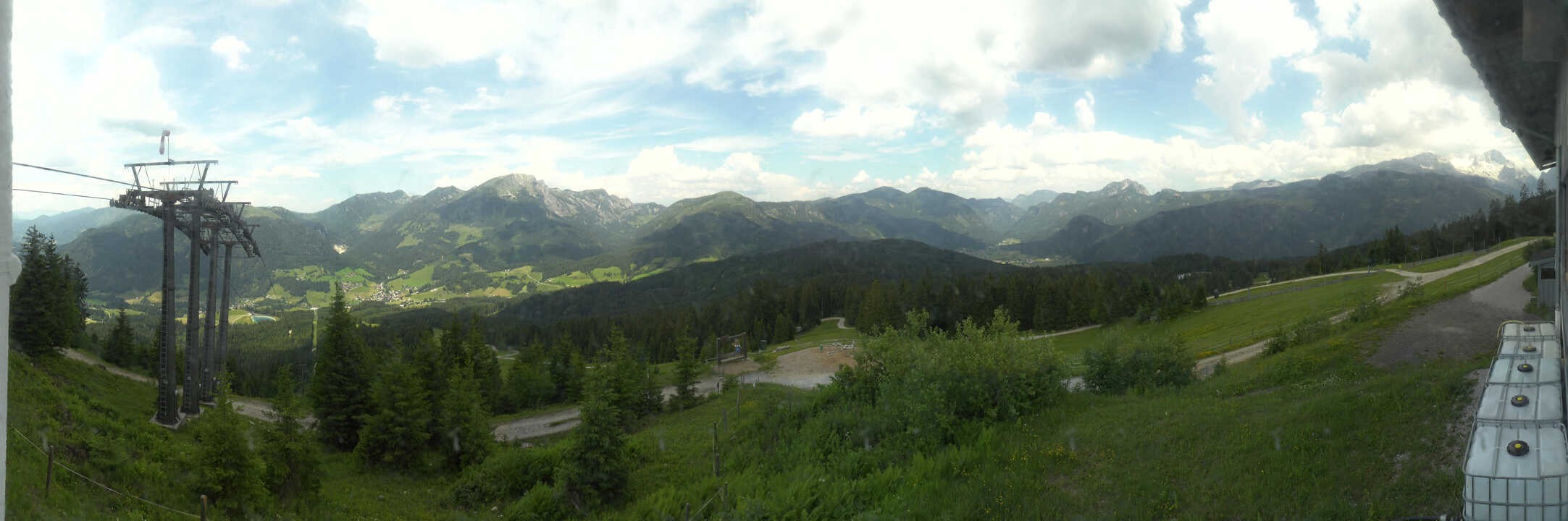 Archiv Foto Webcam Blick vom Hornspitz