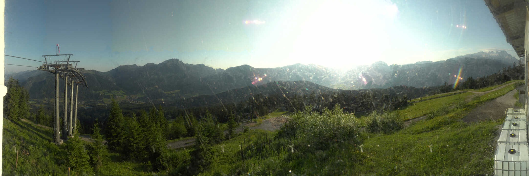 Archiv Foto Webcam Blick vom Hornspitz