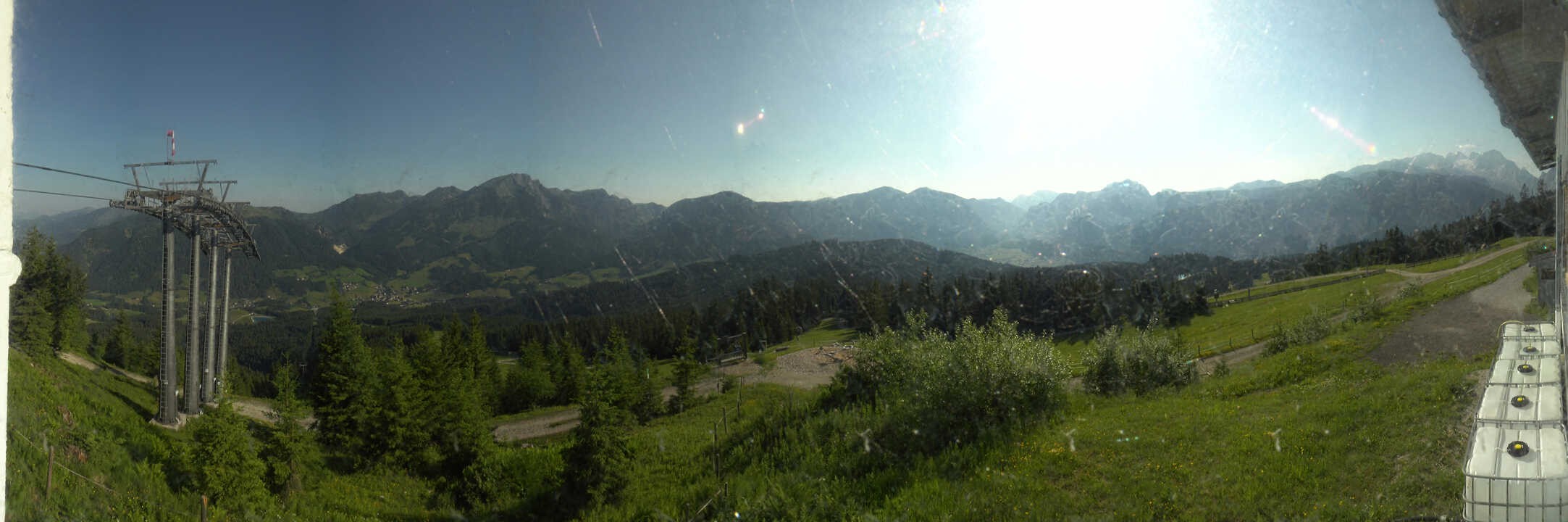 Archiv Foto Webcam Blick vom Hornspitz