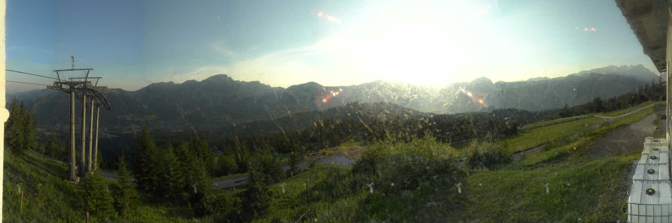 Archiv Foto Webcam Blick vom Hornspitz