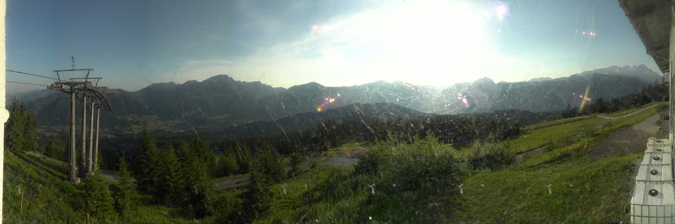 Archiv Foto Webcam Blick vom Hornspitz