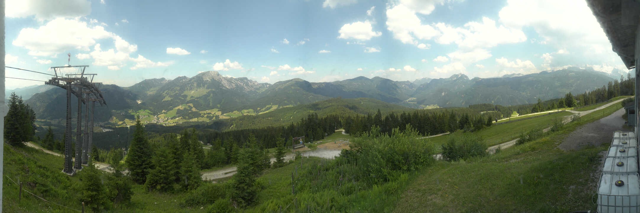 Archiv Foto Webcam Blick vom Hornspitz