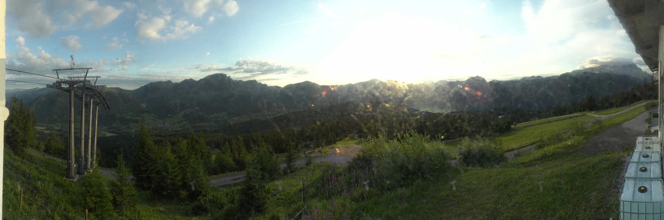 Archiv Foto Webcam Blick vom Hornspitz