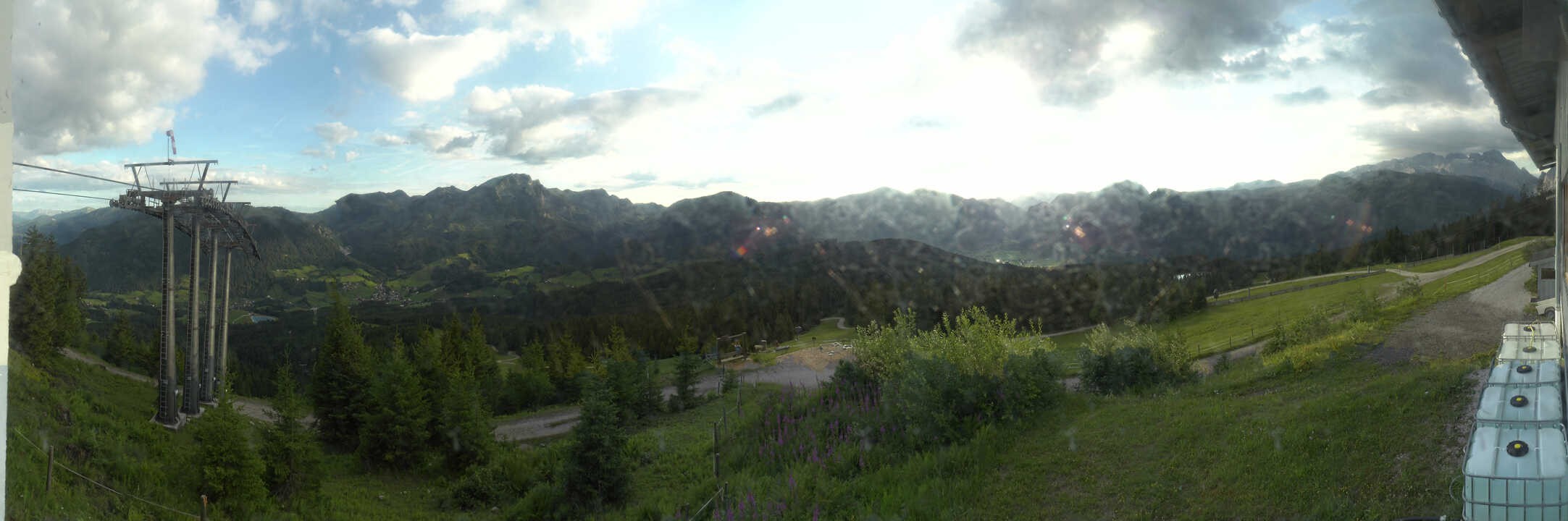 Archiv Foto Webcam Blick vom Hornspitz