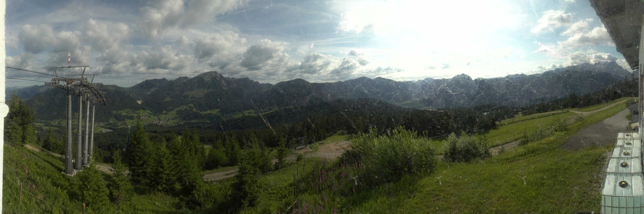Archiv Foto Webcam Blick vom Hornspitz