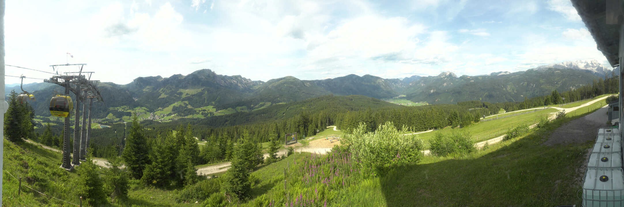 Archiv Foto Webcam Blick vom Hornspitz