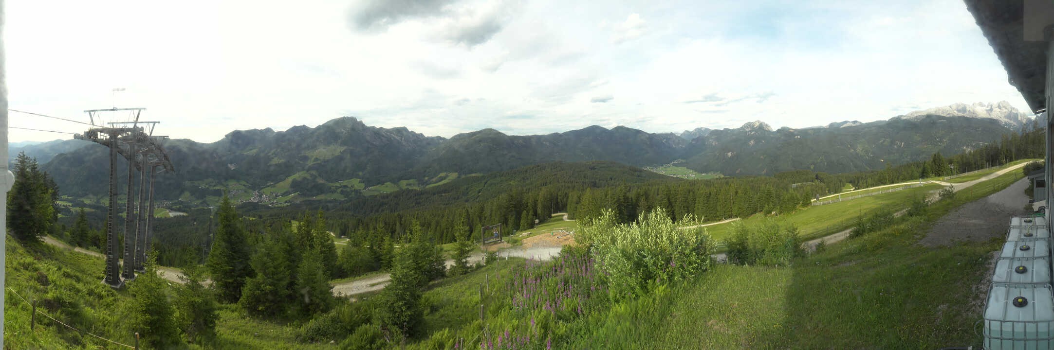 Archiv Foto Webcam Blick vom Hornspitz