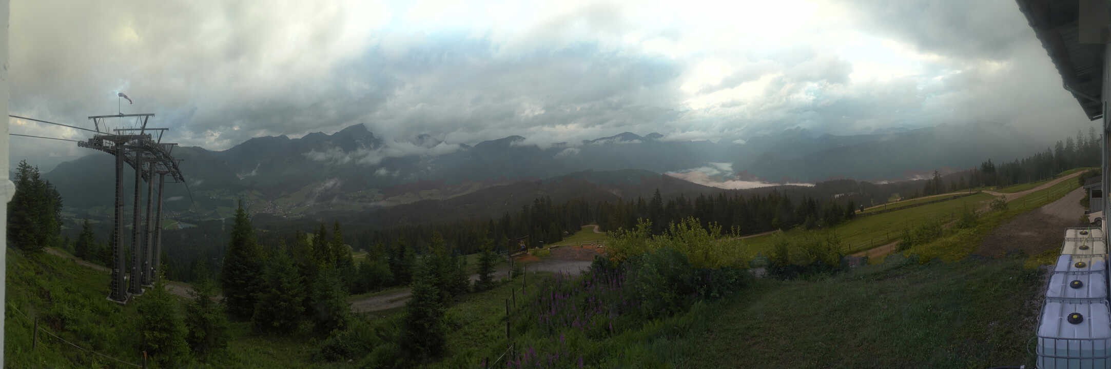Archiv Foto Webcam Blick vom Hornspitz