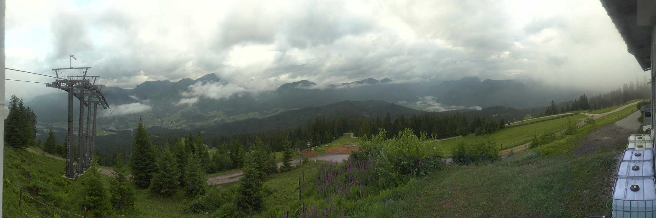 Archiv Foto Webcam Blick vom Hornspitz