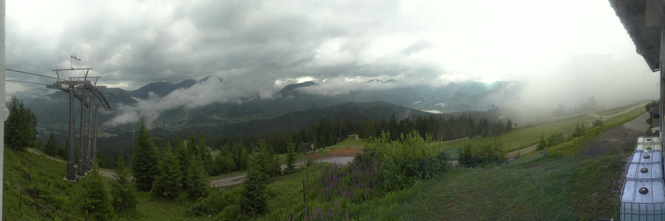 Archiv Foto Webcam Blick vom Hornspitz