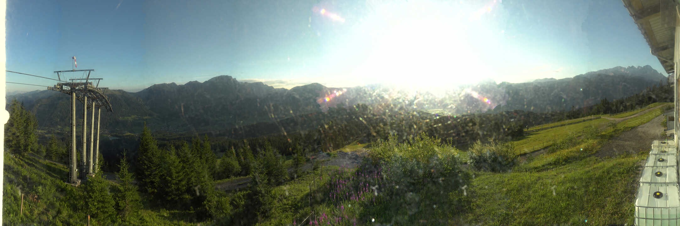 Archiv Foto Webcam Blick vom Hornspitz