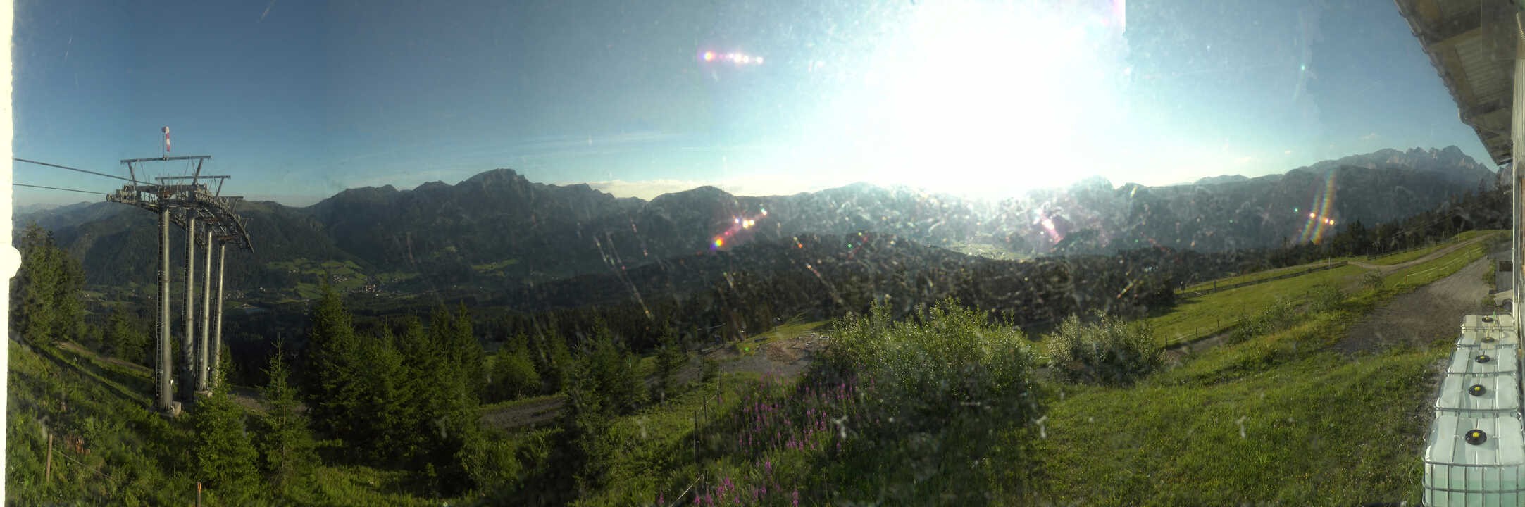 Archiv Foto Webcam Blick vom Hornspitz