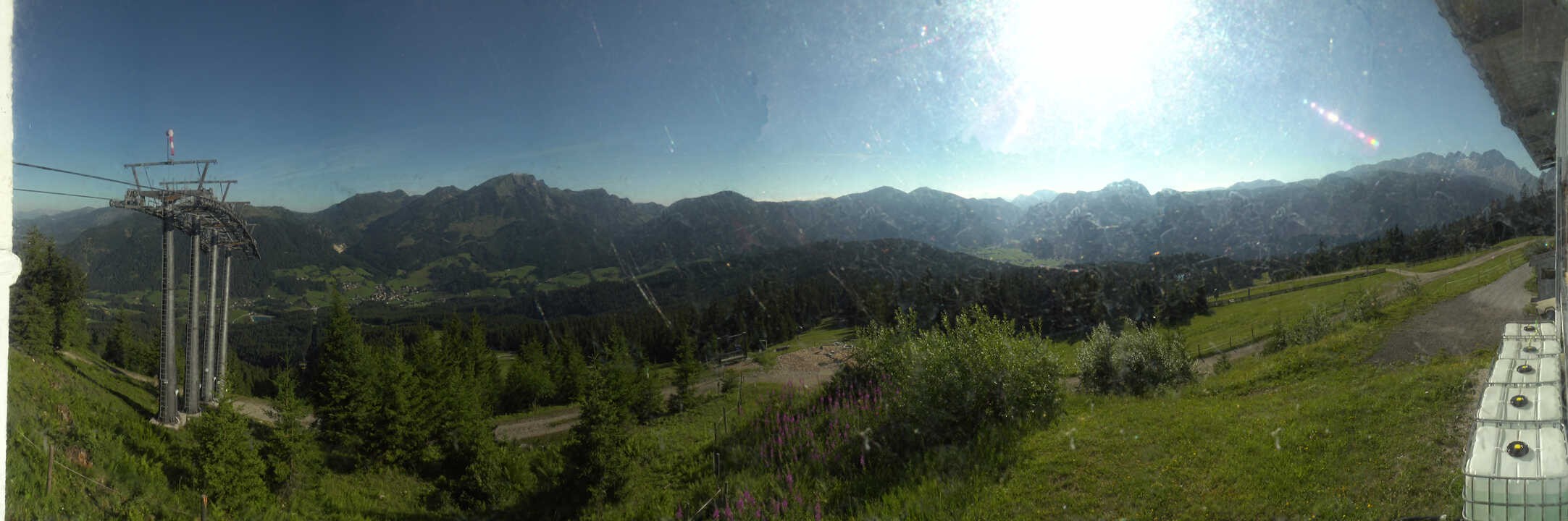 Archiv Foto Webcam Blick vom Hornspitz