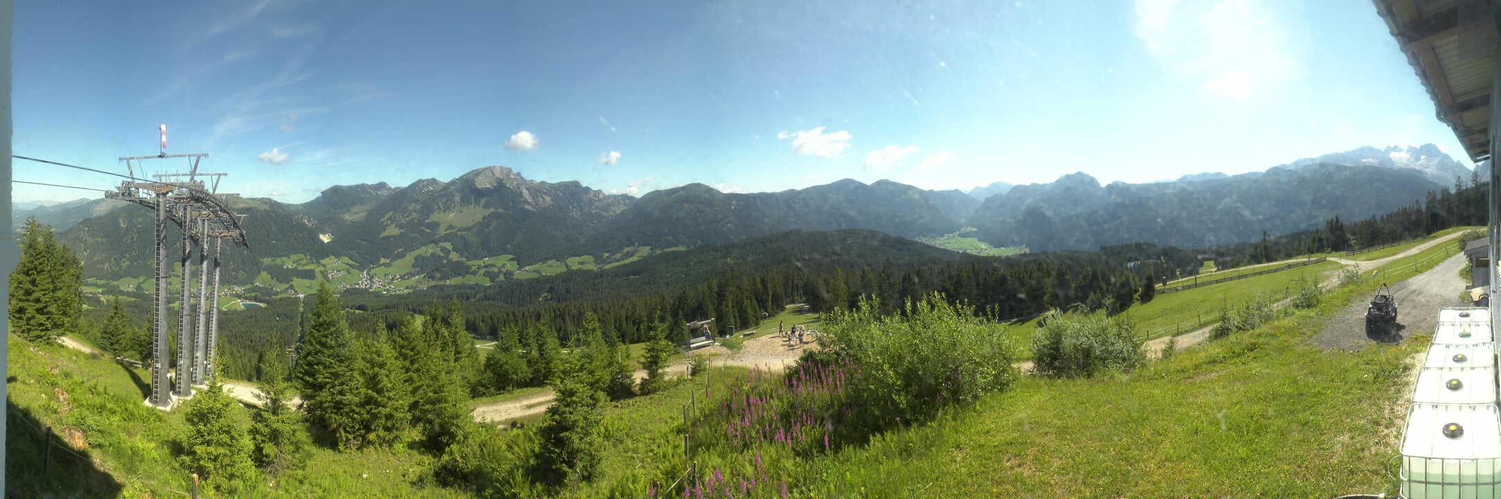 Archiv Foto Webcam Blick vom Hornspitz