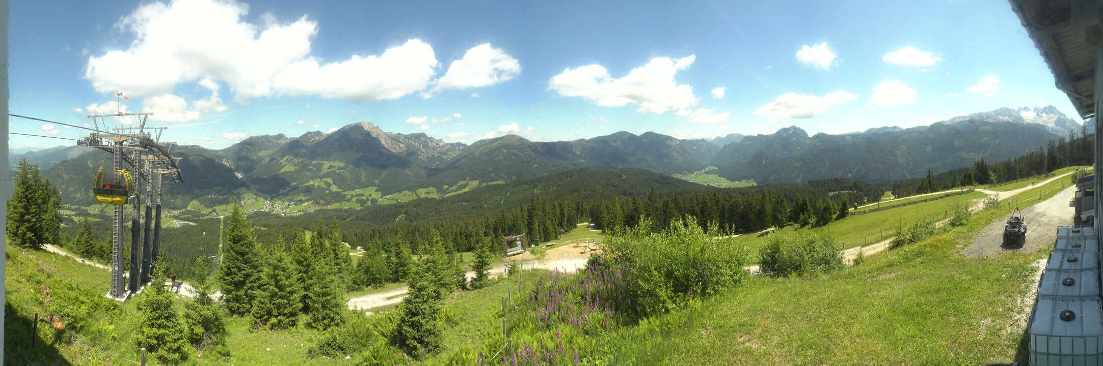 Archiv Foto Webcam Blick vom Hornspitz