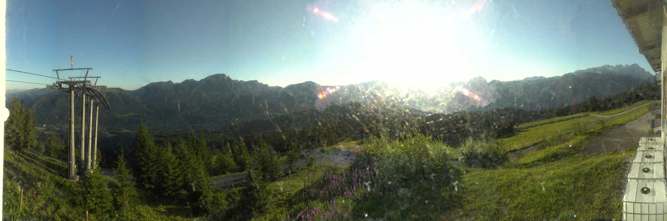 Archiv Foto Webcam Blick vom Hornspitz