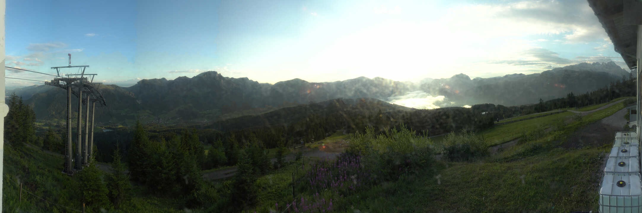Archiv Foto Webcam Blick vom Hornspitz