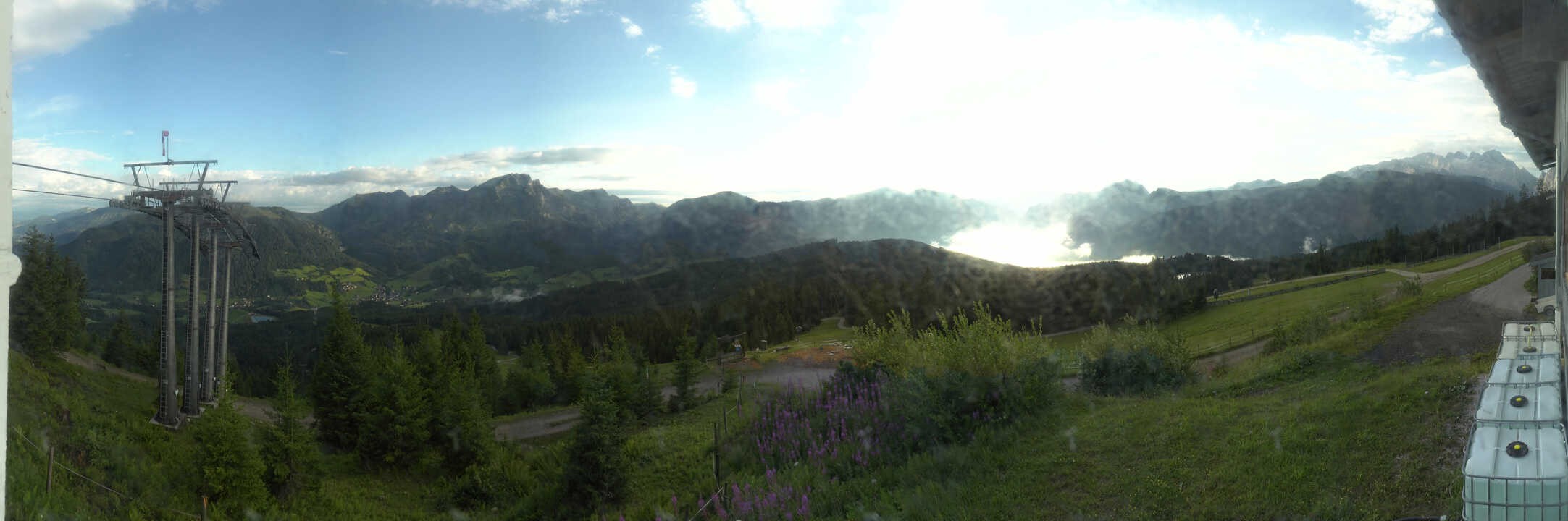 Archiv Foto Webcam Blick vom Hornspitz