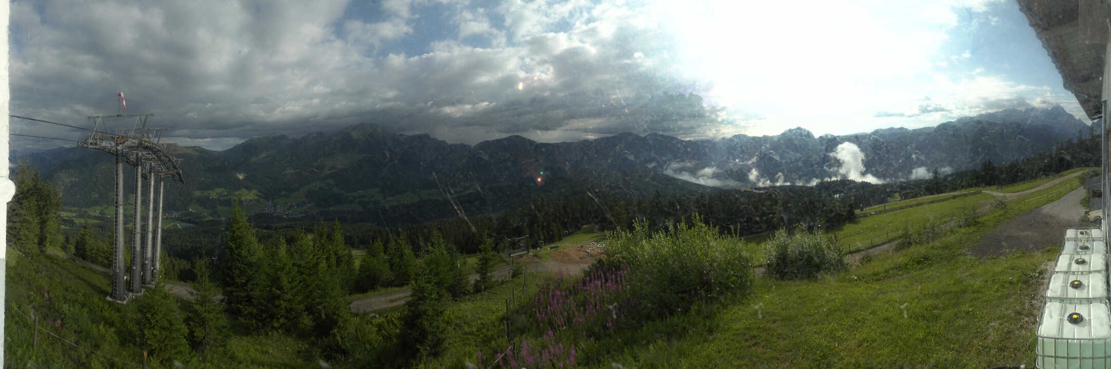 Archiv Foto Webcam Blick vom Hornspitz