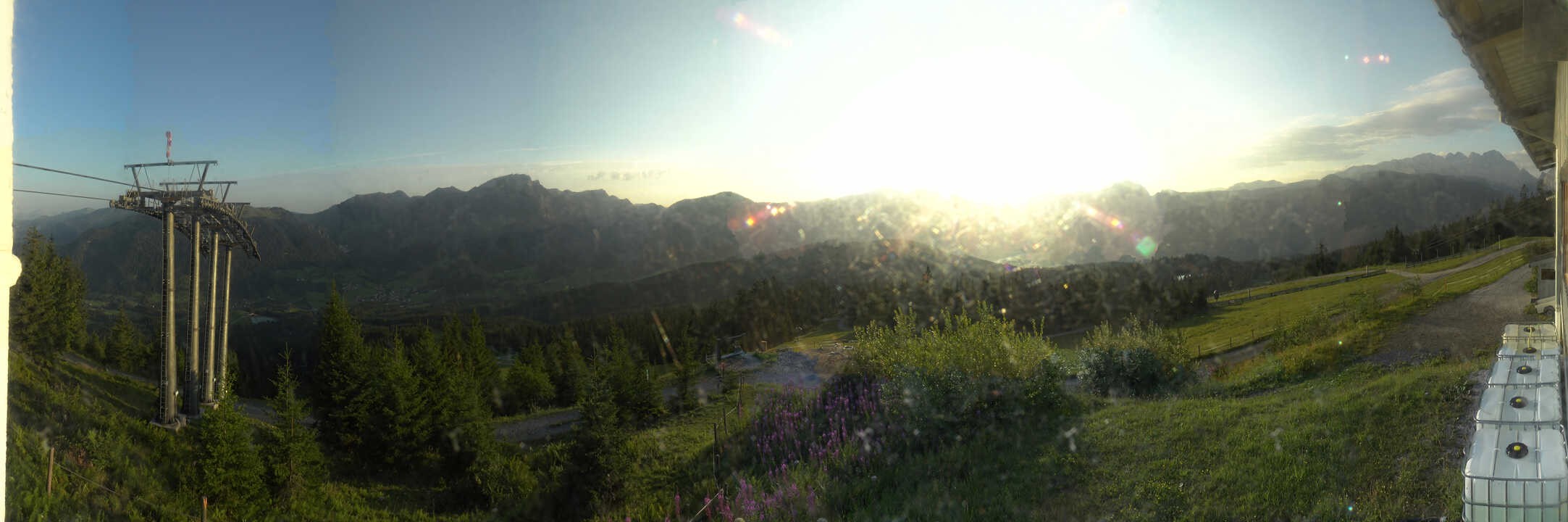 Archiv Foto Webcam Blick vom Hornspitz