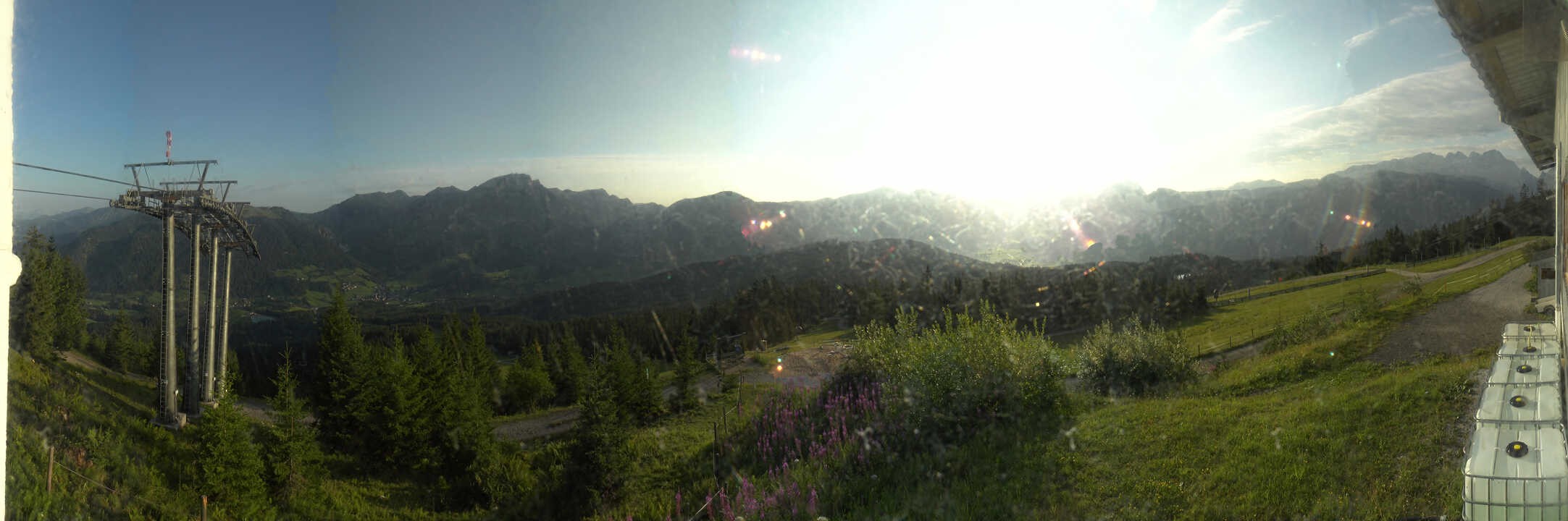 Archiv Foto Webcam Blick vom Hornspitz