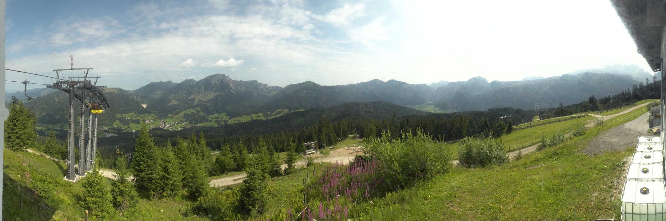 Archiv Foto Webcam Blick vom Hornspitz