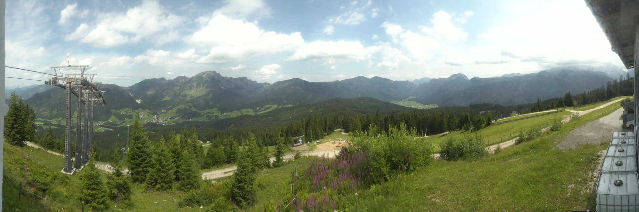 Archiv Foto Webcam Blick vom Hornspitz