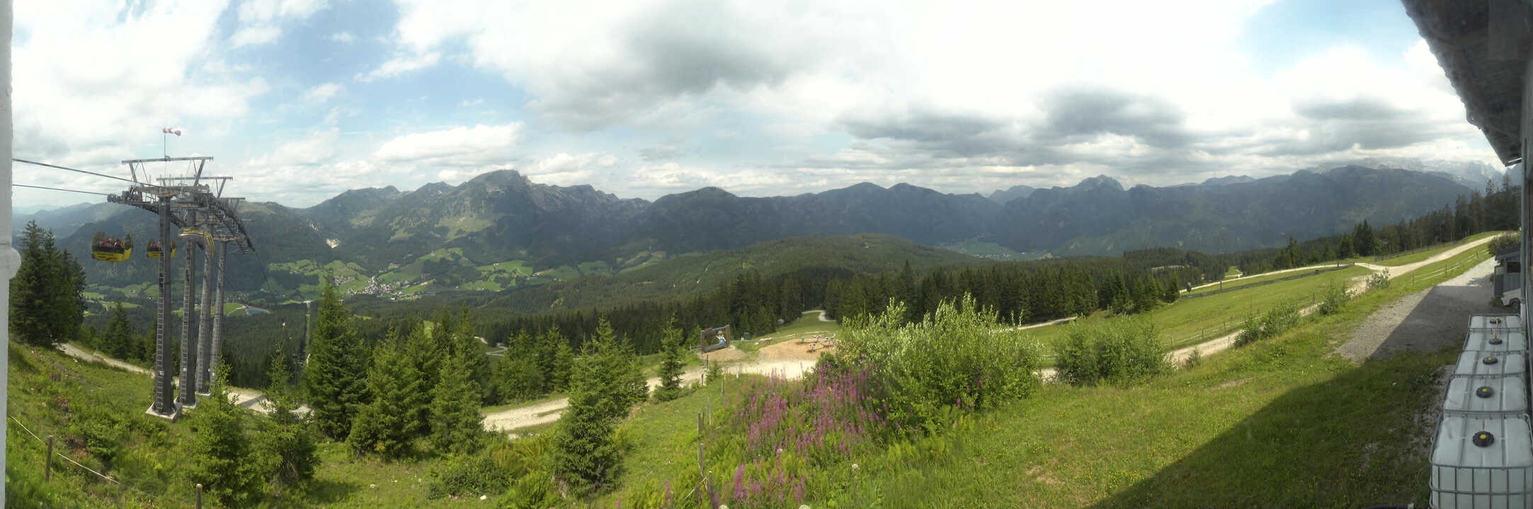 Archiv Foto Webcam Blick vom Hornspitz