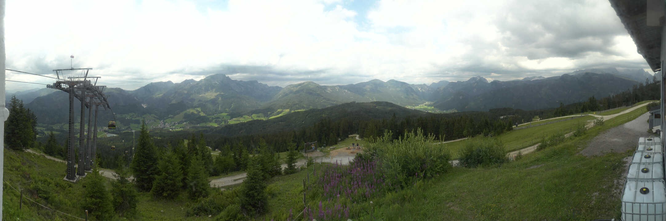 Archiv Foto Webcam Blick vom Hornspitz