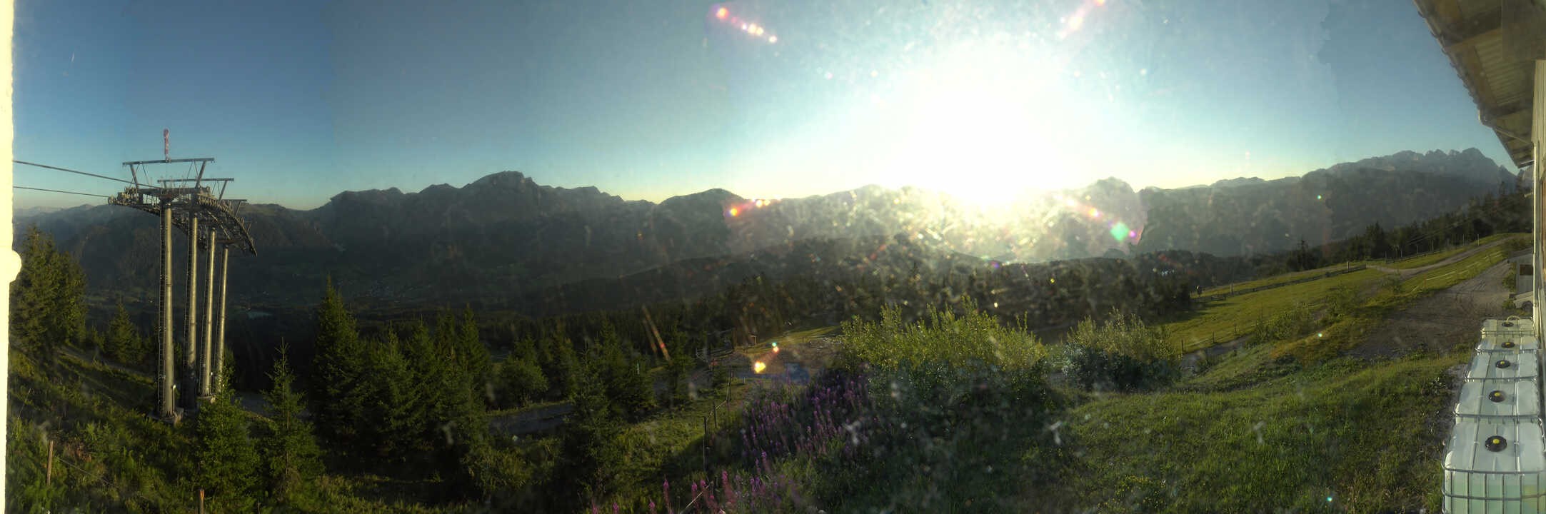 Archiv Foto Webcam Blick vom Hornspitz